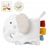 Carticica pentru bebelusi - Elefantel NATUR PlayLearn Toys, Fehn