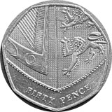 Marea Britanie moneda de circulatie 50 Pence 2020 Elizabeth - aUNC