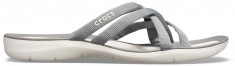 ?lapi Femei Plaja Crocs Swiftwater Webbing Flip foto