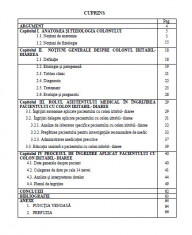 Ingrijirea pacientului cu Colon Iritabil - Licenta AMG foto