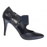 Cumpara ieftin Pantofi stiletto dama din piele naturala toc 8cm - Model Roxanne Negru