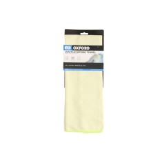 Laveta intretinere moto din microfibra Oxford Waffle 80x40cm, galben