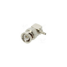 Conector BNC, 50Ω, tata, aurit, ADAM TECH - RF1-26-T-02-50