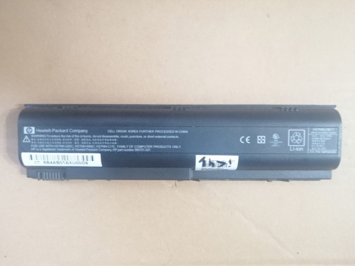 baterie HSTNN-OB17 -UB09 -UB17 HP Pavilion dv1000 dv4000 etc