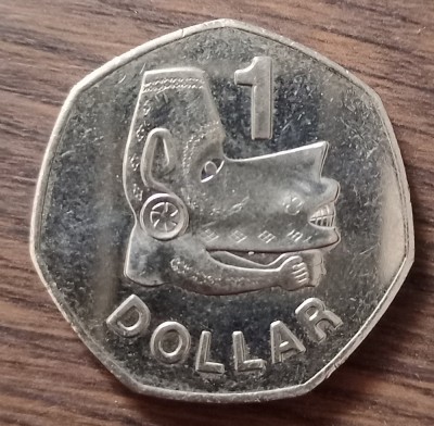 Moneda Insulele Solomon - 1 Dollar 2005 foto