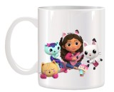 Cana alba personalizata Gabby&#039;s Dollhouse,, INOVATIX&reg;. 330ml