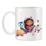 Cana alba personalizata Gabby's Dollhouse,, INOVATIX&reg;. 330ml