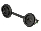 Conector USB B Micro pentru Montare pe Panou IP65