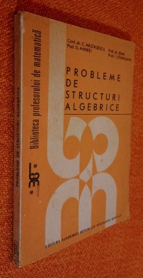 Probleme de structuri algebrice - Nastasescu, Andrei, Tena, Otarasanu foto