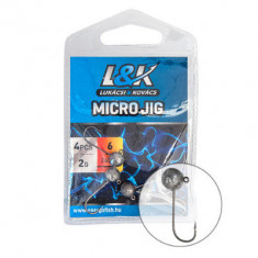 Cap de Jig L&K Microjig 2412, 5g (Marime Carlige: Nr. 1/0)