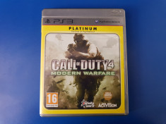 Call of Duty 4 Modern Warfare - joc PS3 (Playstation 3) foto