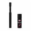 Set baston cu electrosoc extensibil si spray paralizan chili DEPOX&reg;, negru, full metalic, 49 cm /60 ml