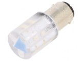 Lampa de control LED albastru 24V