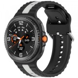 Curea Techsuit W078 pentru Samsung Galaxy Watch 8 Classic / Watch8 44mm / Watch 8 40mm, Neagra