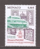 Monaco 2002 - Expozitia Internationala de Timbre MONACOPHIL 2002, MNH, Nestampilat