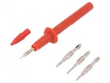 Sonde de măsură 5A 1kV roşie - Set SPS 2040 RT