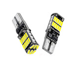 Set 2 LED T10 W5W cu canbus (fara eroare) Growpal 16 SMD technology alb pur