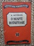 A. Iacobson - O noapte hotaratoare