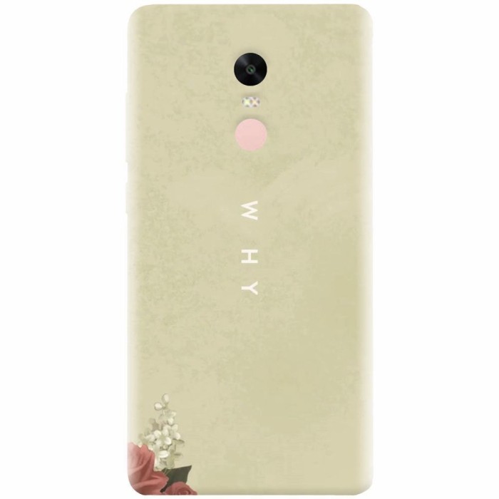 Husa silicon pentru Xiaomi Remdi Note 4X, Why