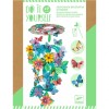 Set creativ DIY Decoratiune mobila Primavara, Djeco. Joc educativ, indemanare, multicolor, carton, 7 ani+