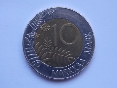 10 MARKKAA 1993 FINLANDA foto