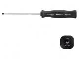 Șurubelniță plată ESD 4.0x0.8mm, lamă 100mm, BERNSTEIN - Antistatică, Precizie