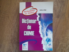 Dictionar de chimie - Savel Ifrim foto