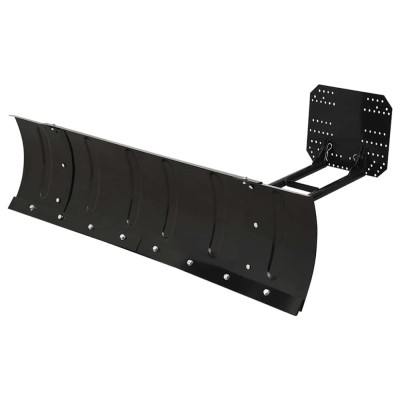 vidaXL Plug de zăpadă pentru ATV, negru, 150 x 38 cm foto
