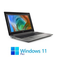 Laptop HP Zbook 15 G6, i7-9850H, 1TB SSD, Quadro T2000, Display NOU, Win 11 Pro