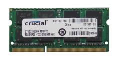 Memorie RAM laptop Crucial, 8GB, DDR3L, 1333Mhz, CT8G3S1339M.M16FED