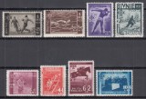 ROMANIA 1937 LP 119 UNIUNEA FEDERATIILOR SPORTIVE DIN ROMANIA UFSR SERIE MNH