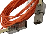 Cablu IBM Avago 78P4419 ECC8 AOC EMXO de 10 m, optic activ, pentru extindere PCIe 3.0