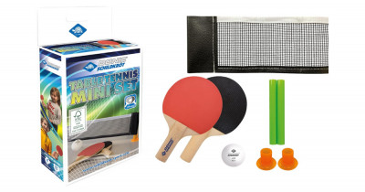 Set mini tenis de masa Donic-Schildkrot FSC, 2 palete FSC, fileu, 1 minge - RESIGILAT foto