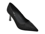 Pantofi eleganti FLAVIA PASSINI negri, A65, din material textil