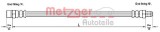 Conducta / cablu frana VW TRANSPORTER IV platou / sasiu (70XD) (1990 - 2003) METZGER 4110257