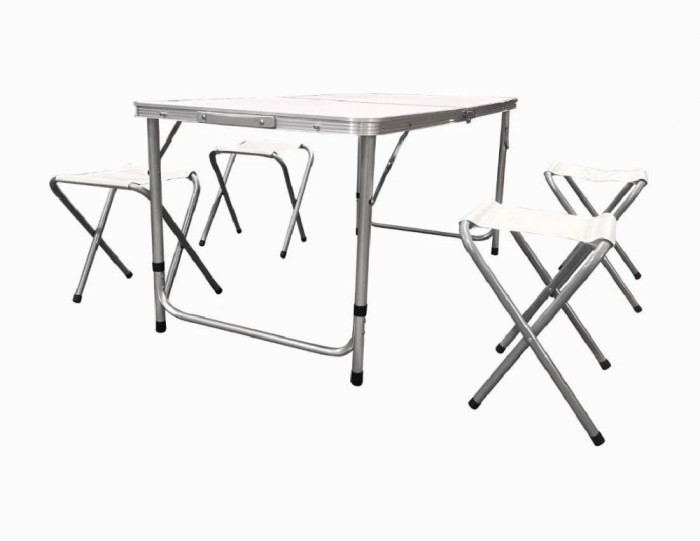 HEINNER SET 4 SCAUNE+MASA PLIABILA SERVIETA