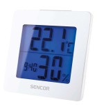 Statie meteo afisaj LCD temperatura si umiditate ceas cu alarma, Sencor