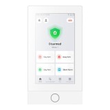 Tastatura touch screen Hikvision 7 inch cu PIN, Wi-Fi, LAN si RS-485, alba