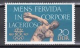 Germania RDG 1971 - A 20-a aniversare a Comitetului Olimpic al RDG, MNH, Nestampilat