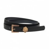 Curea dama, casual-eleganta, din piele ecologica, latime 1.8 cm, negru - CKD027