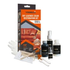 Kit restaurare articole din piele ( nuanță neagră )