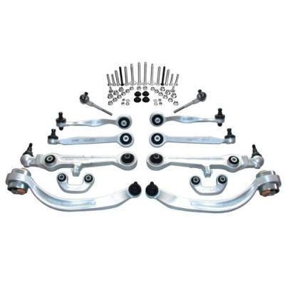 Kit brate suspensie / directie Audi A6 C6 / A6 Allroad (05.2004 - 08.2011) - 12 piese QWP WSS995 foto