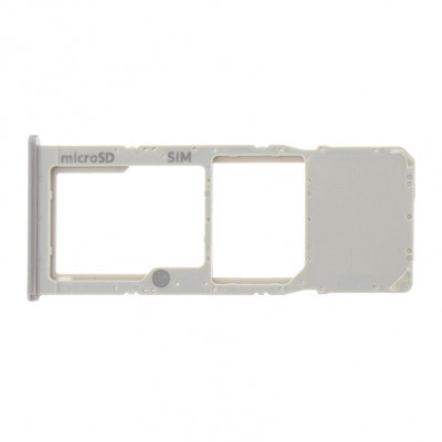 Suport SIM Samsung A30s, A307, Alb, Single SIM foto