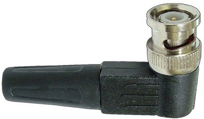 Conector BNC tata, la 90 de grade, pe cablu - 124132 foto