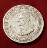 75 DE ANI DE LA UNIREA TRANSILVANIEI CU PATRIA MAMĂ-1993-MEDALIE-ARGINT 800-