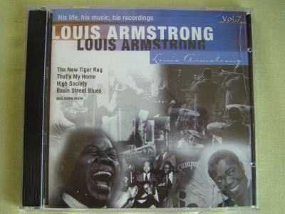 2 CD la pret de 1 - LOUIS ARMSTRONG / KENNY BAKER 2 CD - Vol. 7 foto