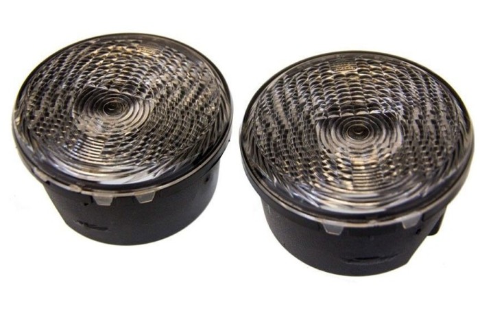 Lampa semnalizare fata cu lumina parcare Jeep Wrangler (Jk), 07.06-14-, Omologare SAE, alba, 68200291AA, Stanga