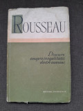 DISCURS ASUPRA INEGALITATII DINTRE OAMENI - JEAN JACQUES ROUSSEAU