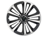 Cumpara ieftin Set 4 Capace Roti Terra Gri-Negru R15 pentru gama auto SsangYong, Autohelix MSA
