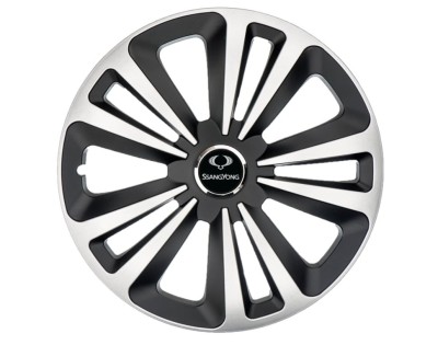Set 4 Capace Roti Terra Gri-Negru R16 pentru gama auto SsangYong foto